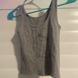 Brandy Melville gray tank